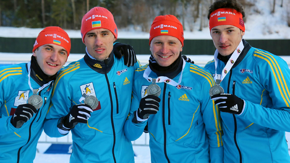 Ukrainian biathletes were awarded gold medals at the 2015 European Championships due to Russian doping