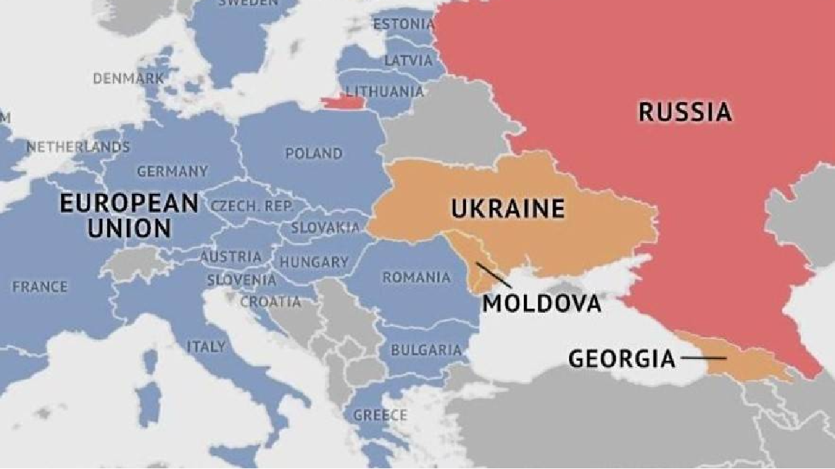 Україну без Криму зобразила європейська медіа-мережа, що спеціалізується на політиці ЄС