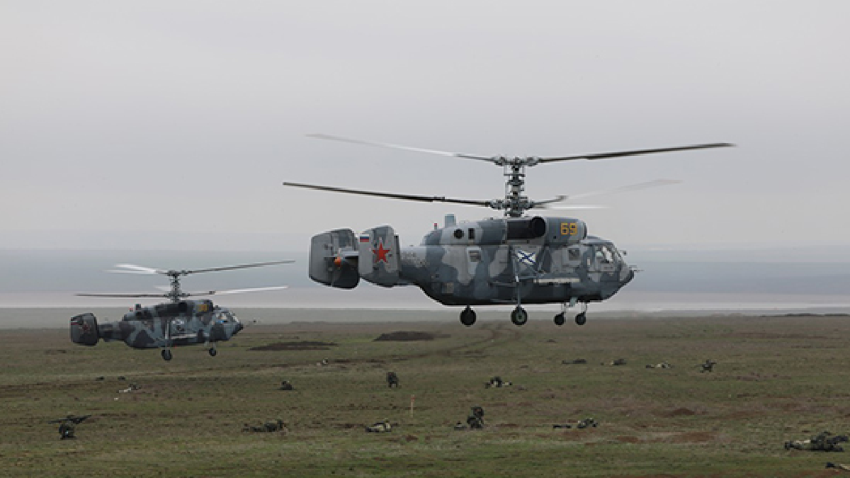 Чорноморський флот в окупованому Криму відпрацює наступальні дії