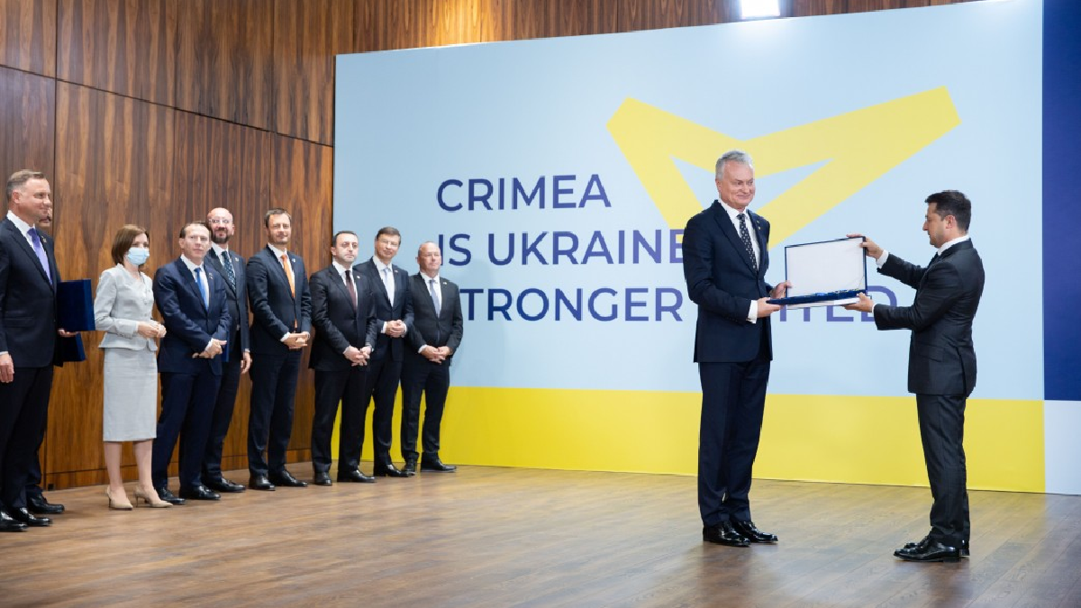 Учасники саміту Кримської платформи отримали державні нагороди