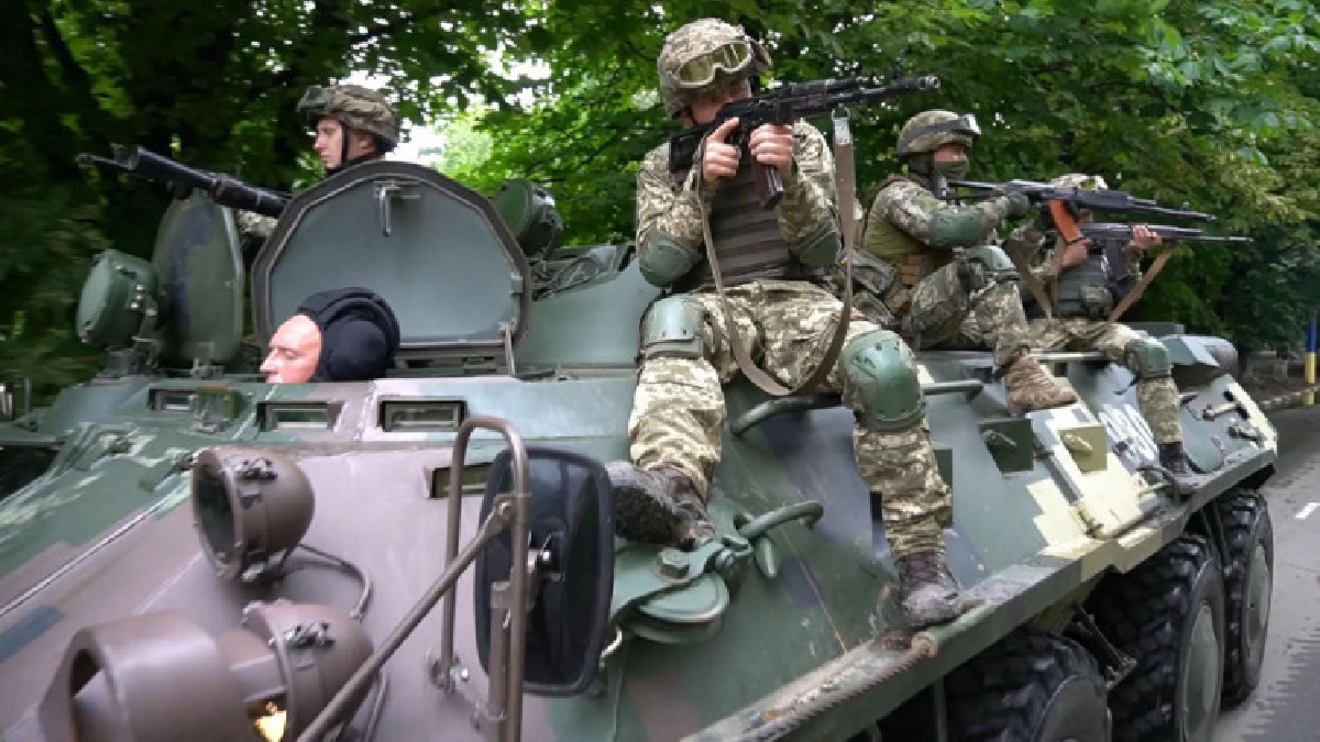 На адмінкордоні з окупованим Кримом українські військові навчалися знешкоджувати диверсантів