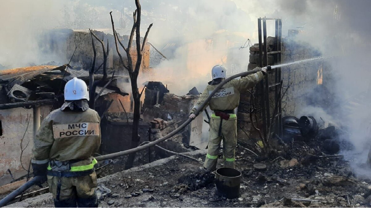 Из-за пожара без электричества осталась часть Южного берега оккупированного Крыма