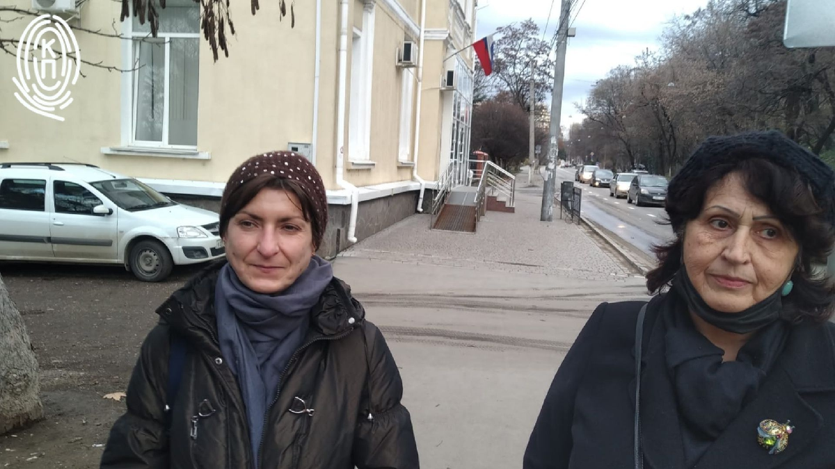Оккупанты оставили в силе штраф для активистки Копыловой за стихийное собрание возле здания ФСБ
