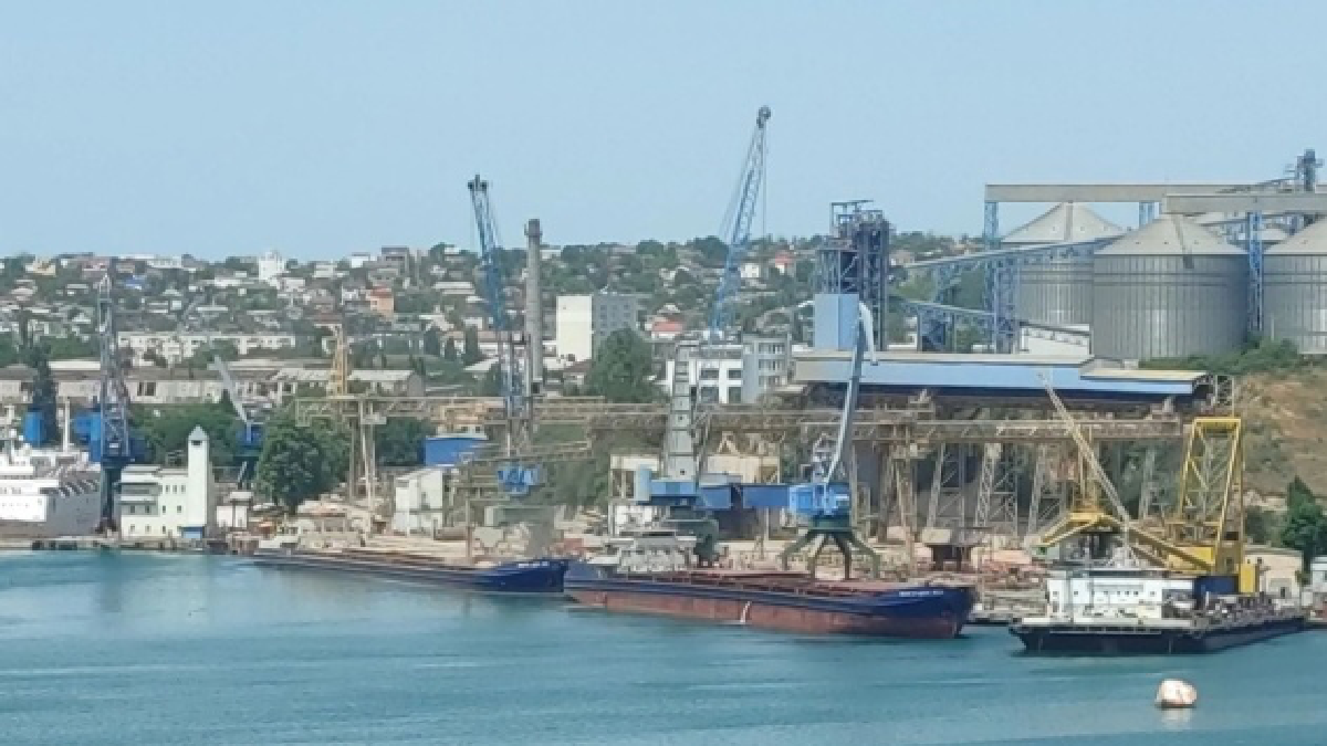В окупованому Севастополі щодня вантажать на судна українське зерно